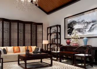 湛江中式书房设计让四合院的生活更加美好